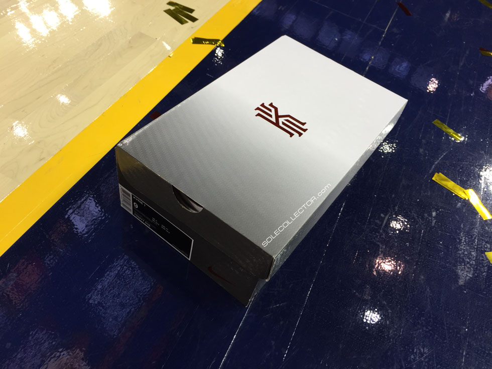 Packaging for the Nike Kyrie 1 