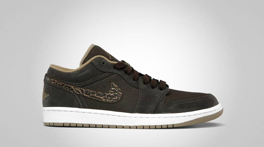 Air Jordan 1 Phat Low Velvet Brown Khaki White 338145-202