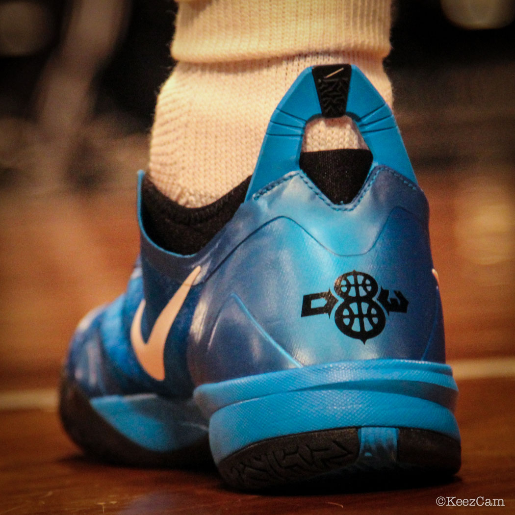 Deron Williams wearing Nike Zoom Crusader Blue (2)