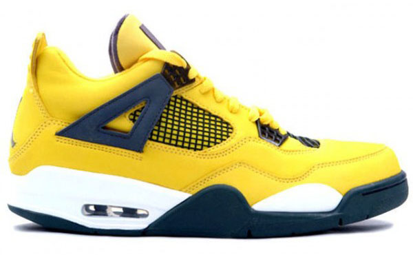 The Top 10 Bootleg-Looking Air Jordans That Are Real - Air Jordan IV 4 Lightning