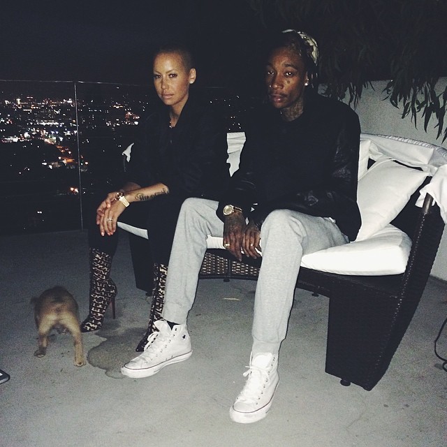 Wiz Khalifa wearing Converse Chuck Taylor All Star