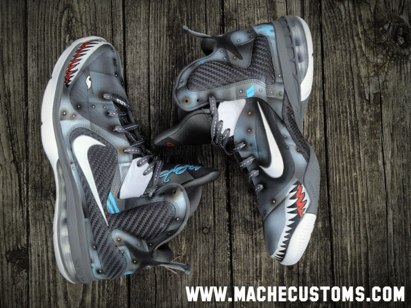 Nike LeBron 9 Wounded Warriors Project by Mache Custom Kicks (1)