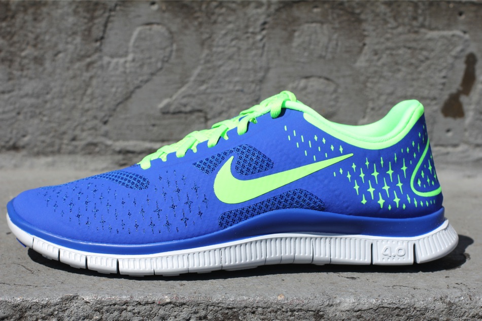 nike free run electric green