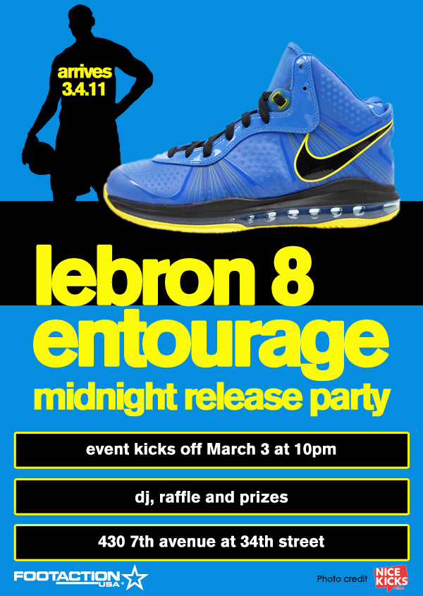 Footaction "Entourage" Midnight Release Event - New York