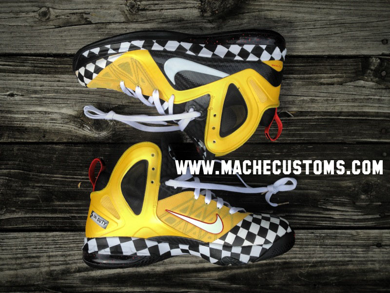 Nike LeBron 9 P.S. Elite Taxi Cab Confessions by Mache Custom Kicks (1)