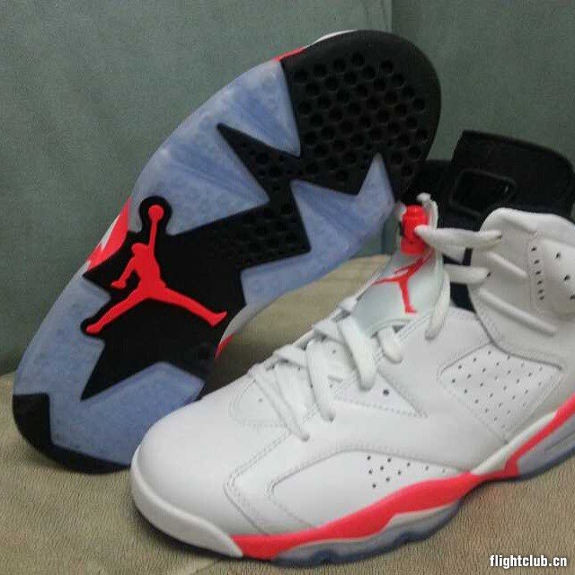 jordan 6 infrared 2014 white