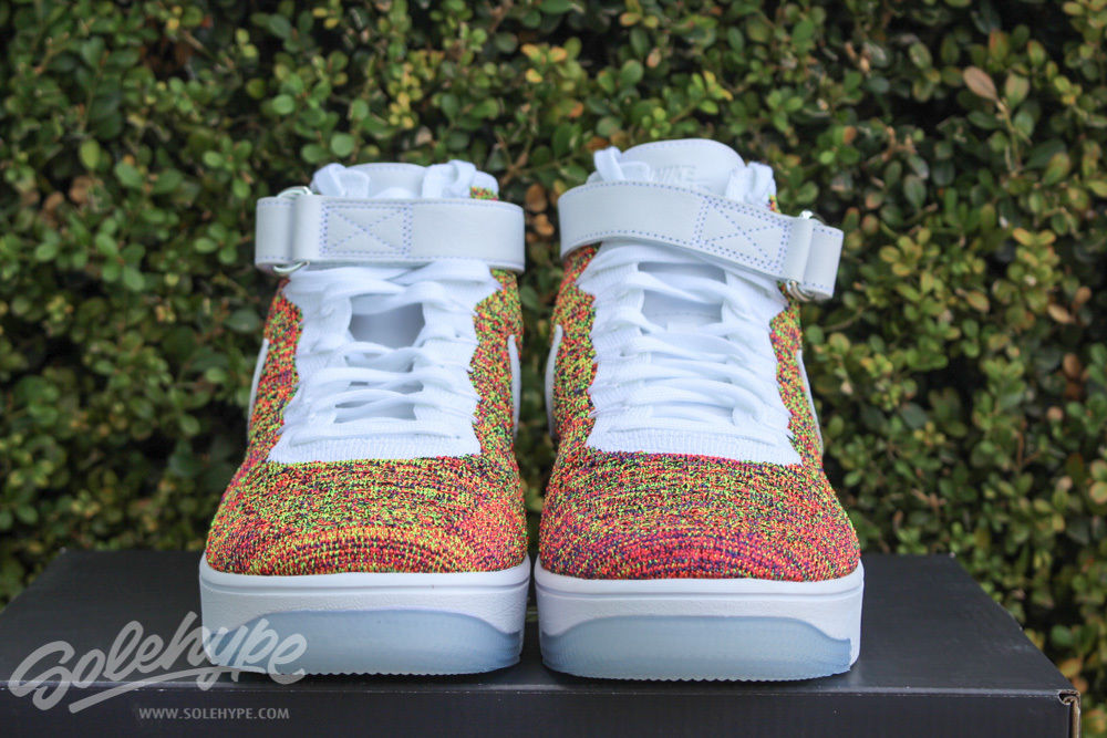 nike air force 1 mid flyknit multicolor 2.