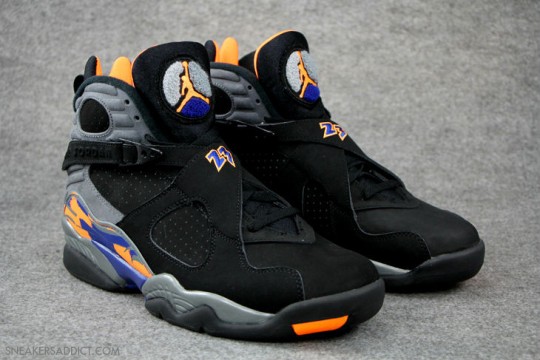 Air Jordan 8 Retro Black Bright Citrus Deep Royal Complex