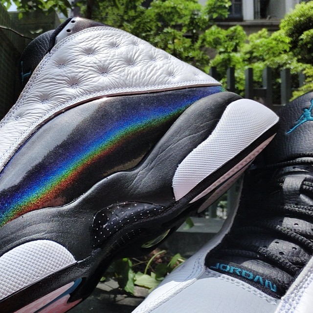 rainbow jordans retro 13