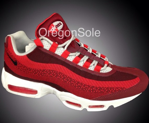 Nike Max 95 Jacquard - Red | Sole Collector
