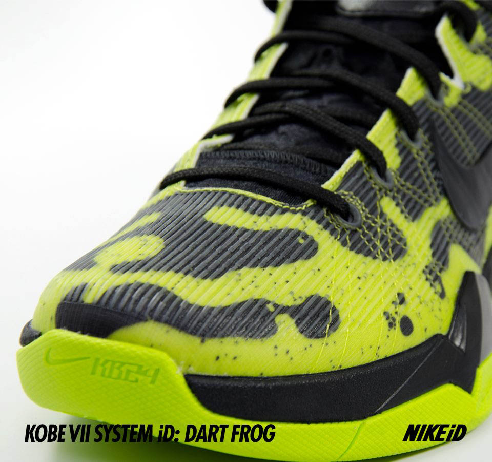 Nike Kobe VII System NIKEiD Poison Dart Frog (3)