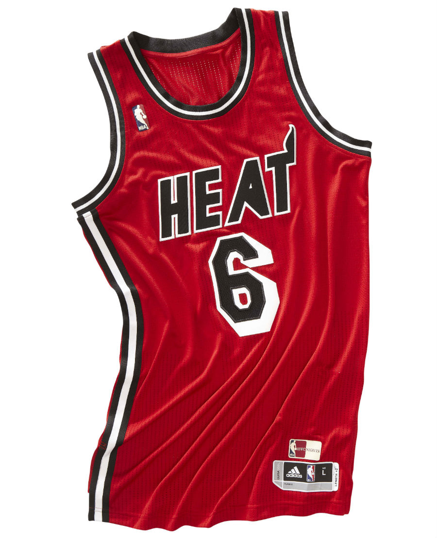 adidas NBA Hardwood Classics - Miami Heat "Deep Red"