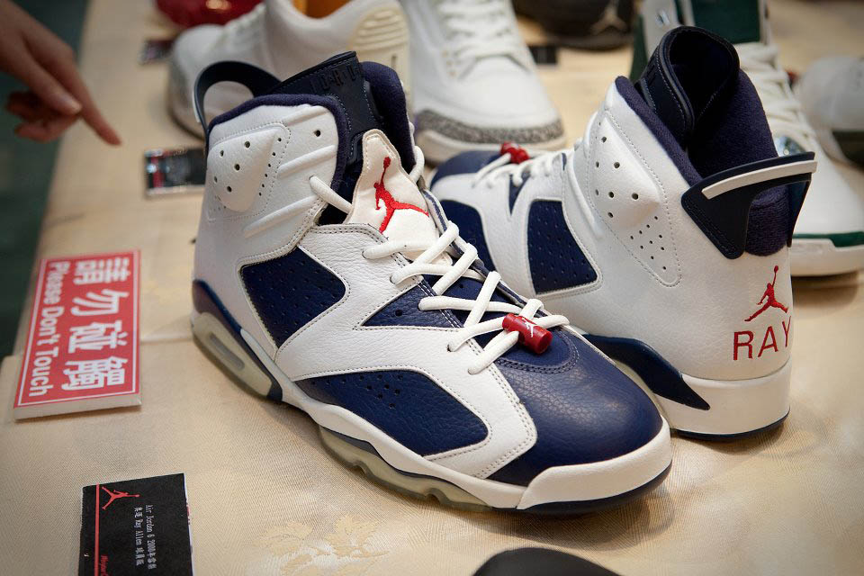 Air Jordan 6 VI Olympic Ray Allen Player Exclusive Shoes