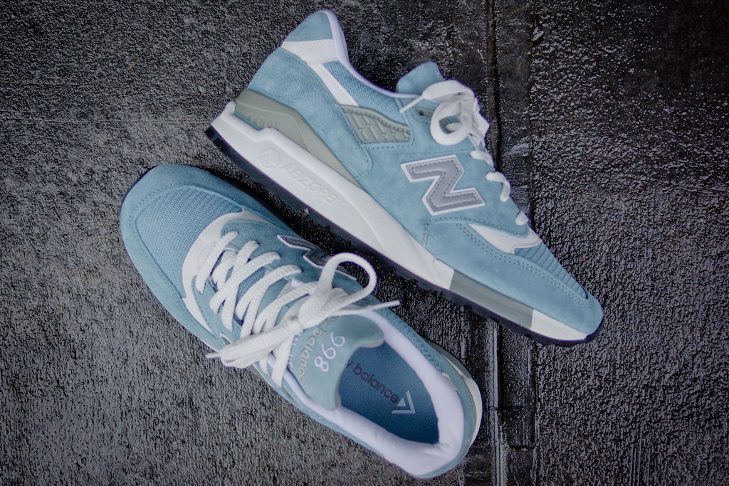 New balance 998 light blue sale