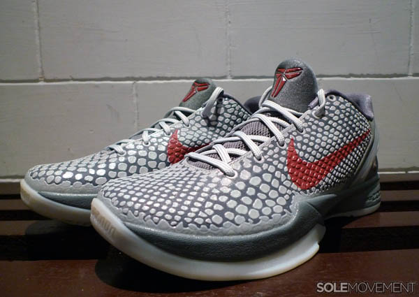 Kobe's New 'Lower Merion' Kicks: Gray and Red with a Bulldog 'Ace