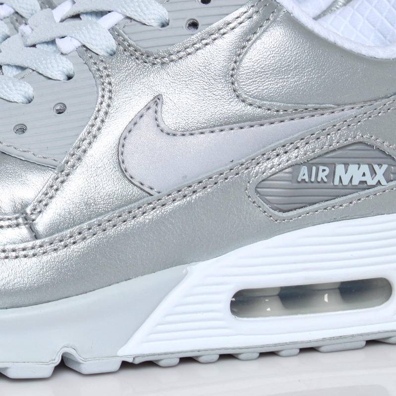 nike air max 90 silver