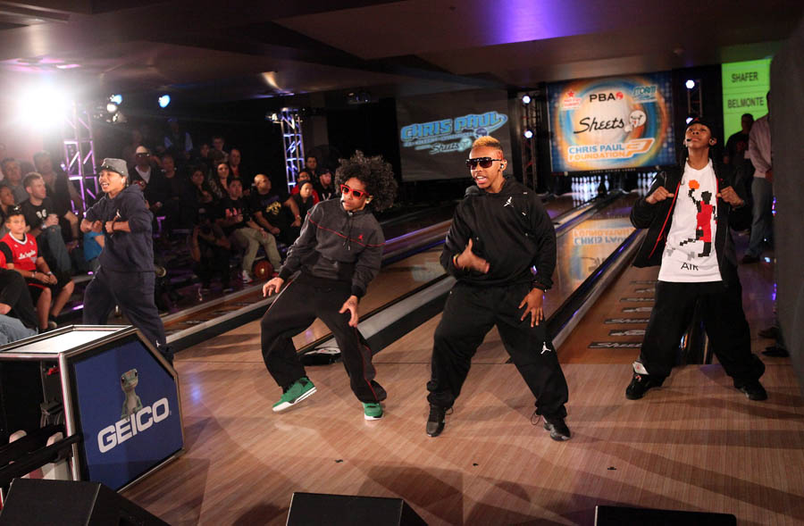 Chris Paul PBA Celebrity Bowling Tournament 2012 - Mindless Behavior