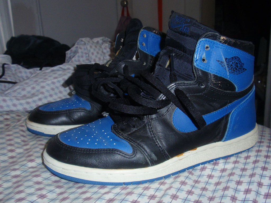 Pickups of the Week // Air Jordan I Black/Royal by geowazheree