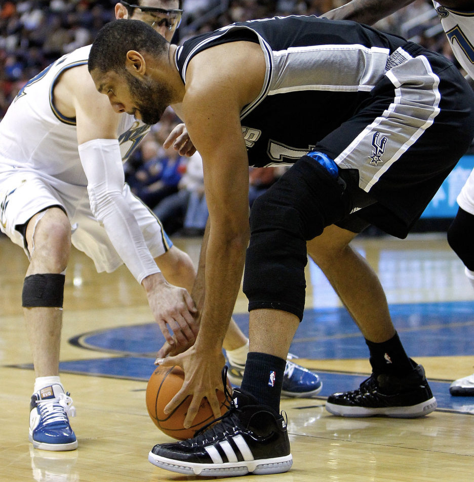 tim duncan basketball shoes