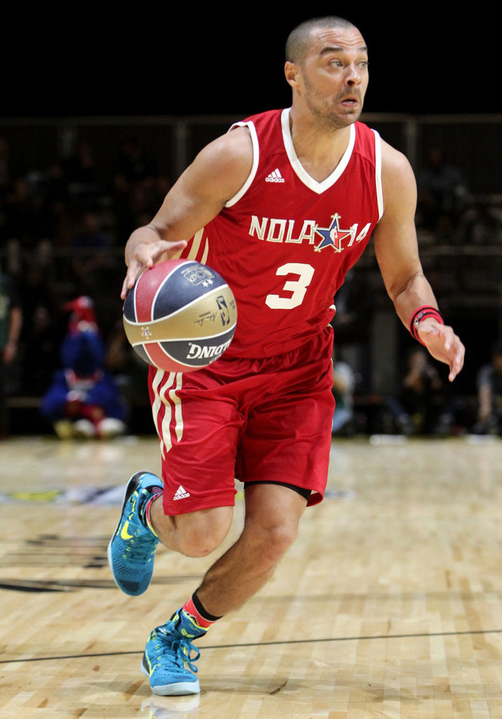 Jesse Williams wearing Nike Kobe 9 Elite Perspective