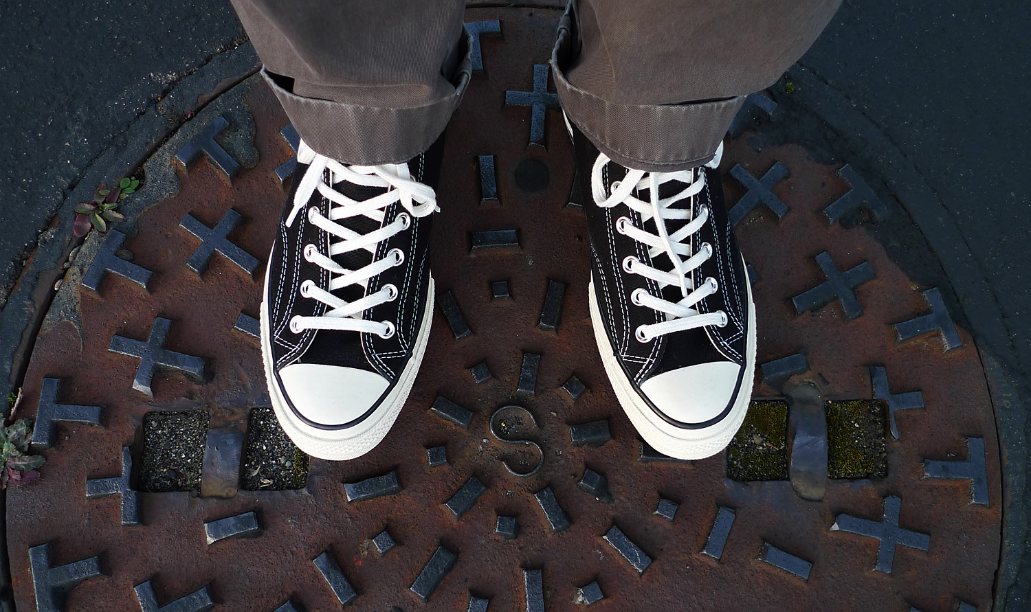 converse 1970 first string hi black