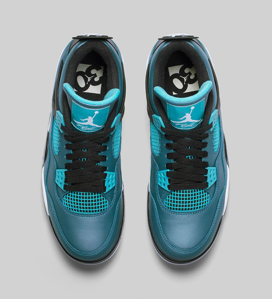 jordan 4 3th anniversary teal