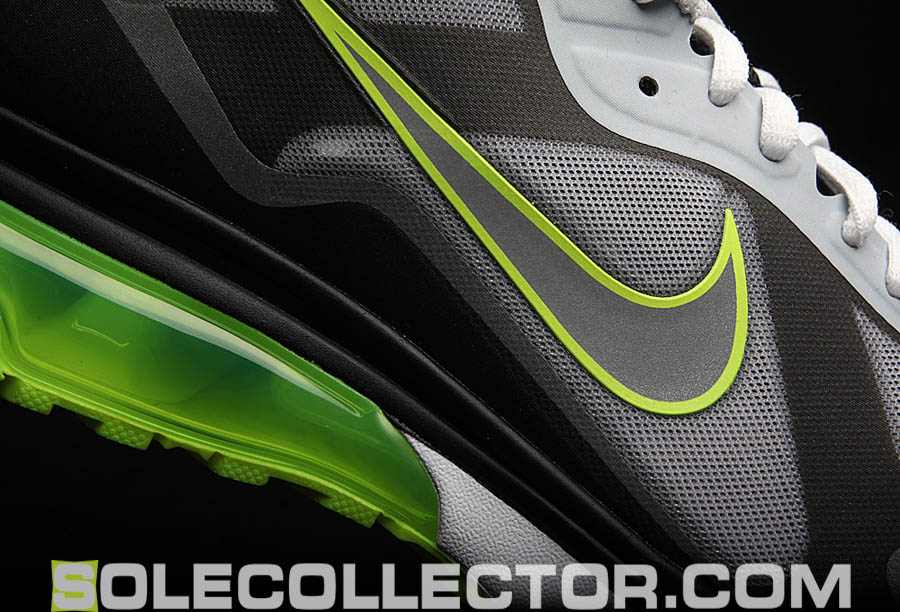 Nike Air Max 2011 - Black/Metallic Cool Grey-Volt