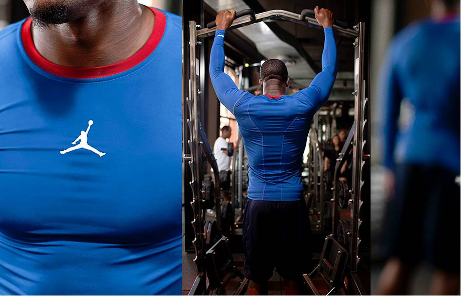 Jordan Brand Fall/Holiday 2011 Apparel Look Book featuring Andre Johnson