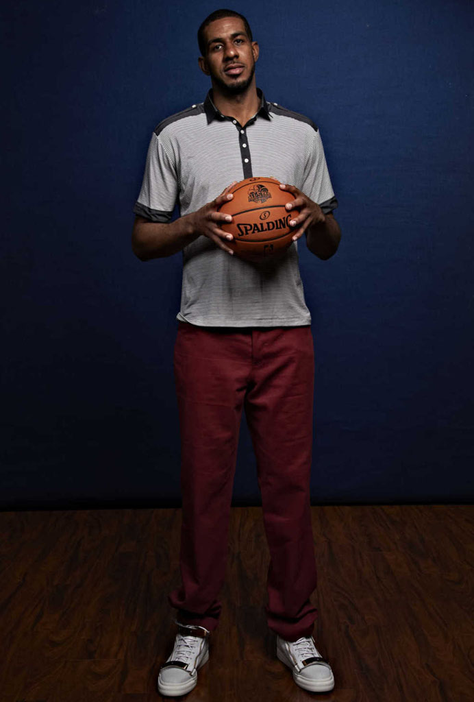 LaMarcus Aldridge wearing Giuseppe Zanotti Sneakers