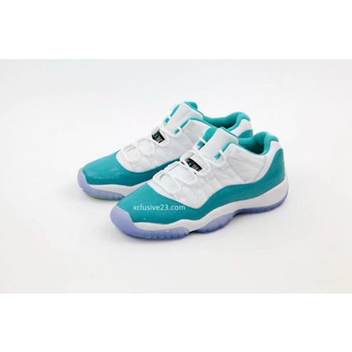 nike air jordan 11 retro low gs aqua safari