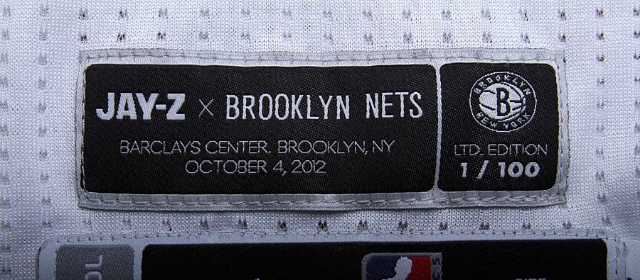 BROOKLYN NETS small BASKETBALL Jersey adidas NBA Jay-Z BASKETBALL