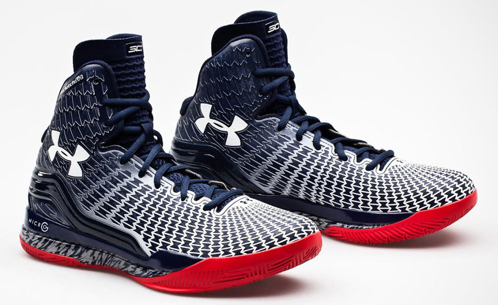 Under Armour ClutchFit Drive Stephen Curry USA Away PE