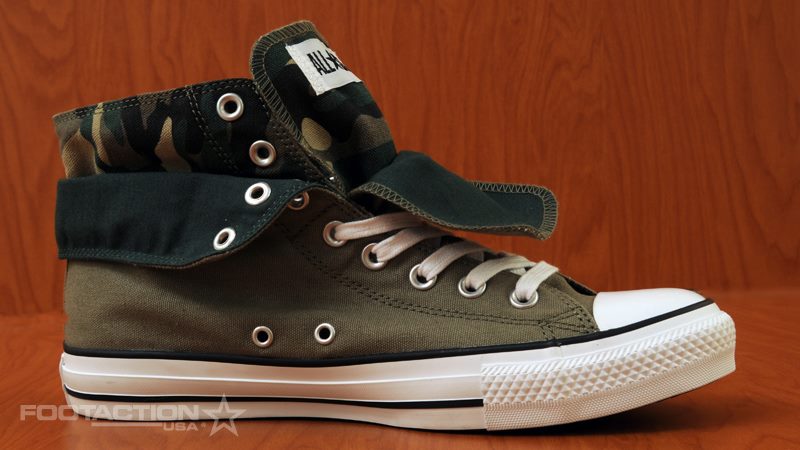how to lace converse double upper
