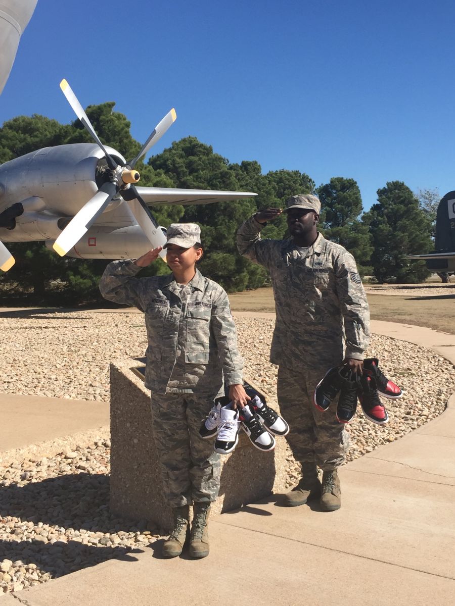 a Sneakerhead in the Military 