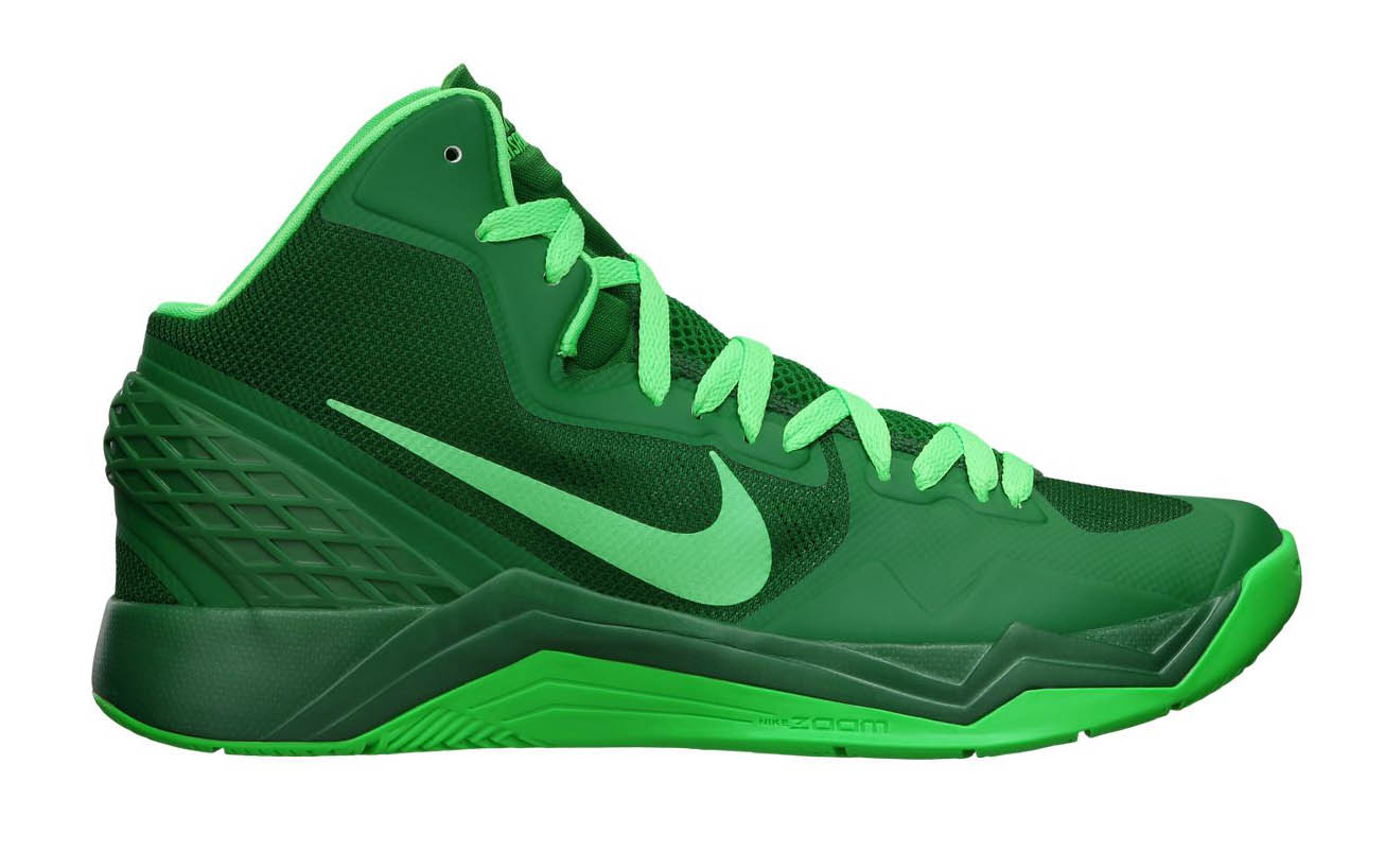 nike basketball green