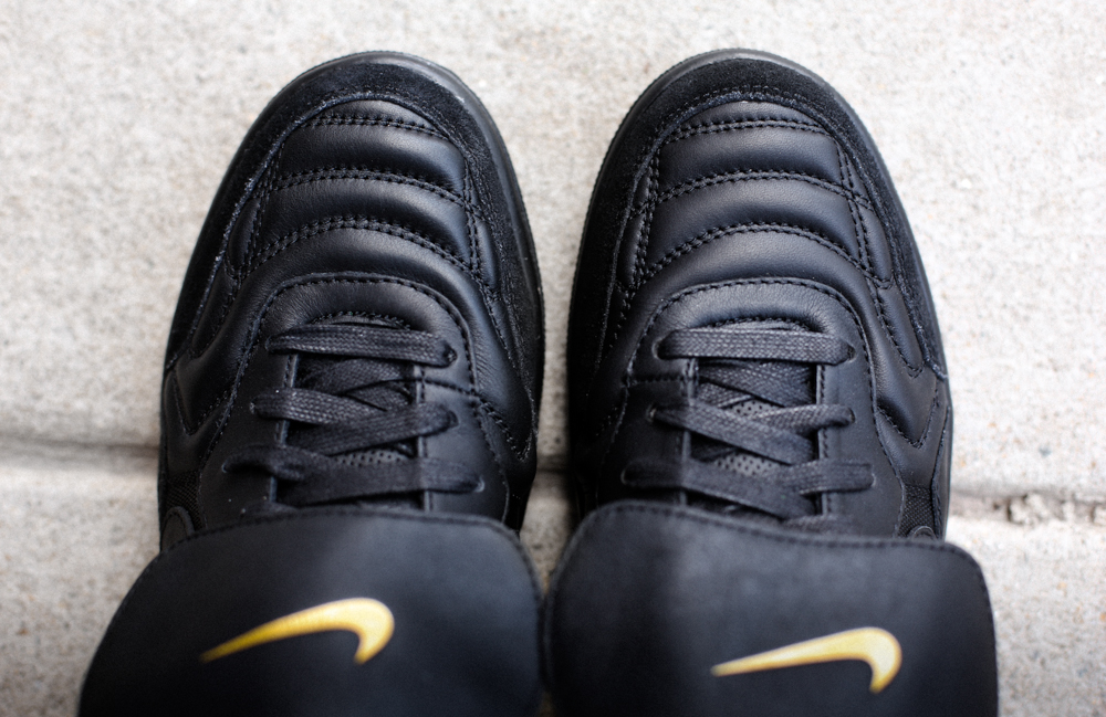 nike tiempo premier 94 black