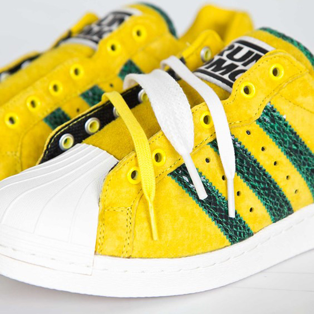 Adidas superstar shop run dmc yellow