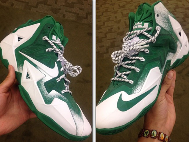 Nike LeBron 11 Michigan State Spartans PE