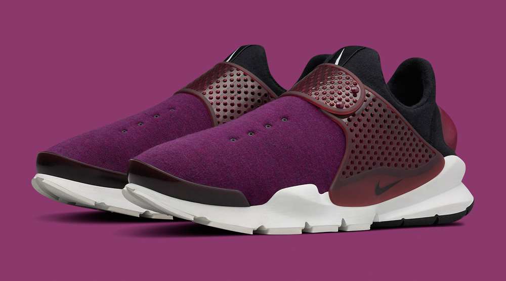 nike sock dart purple