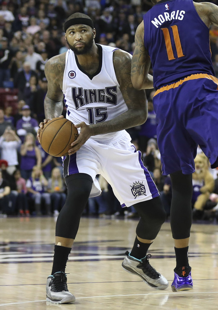 DeMarcus Cousins wearing Air Jordan X 10 Lady Liberty (3)