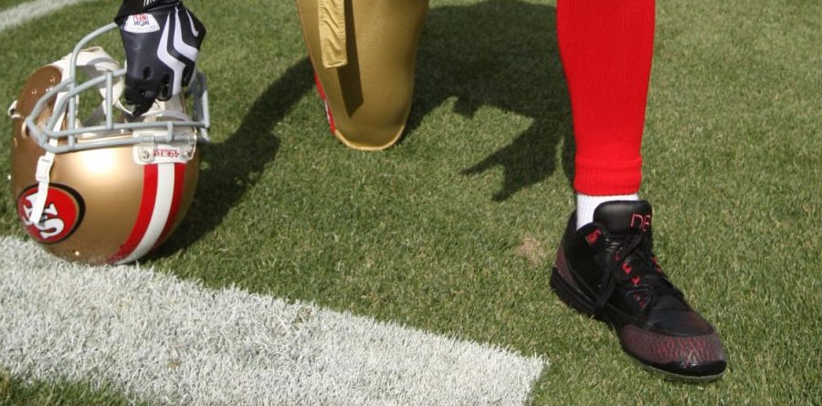 Flashback // Dre Bly Wears Air Jordan 3 49ers PE Cleats