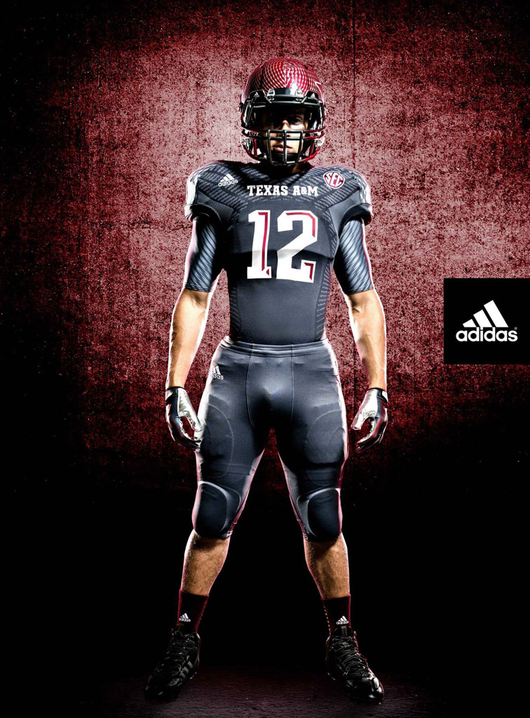 Texas A&M Alternate adidas TECHFIT Football Uniforms | Sole Collector