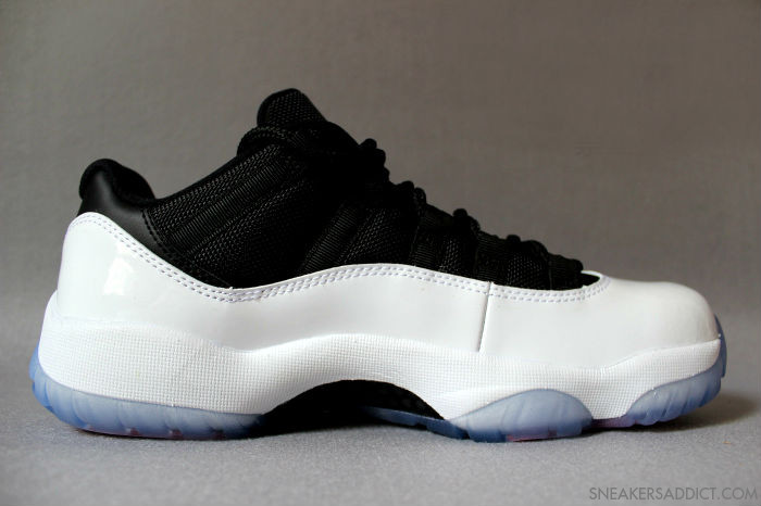 black and white 11s low