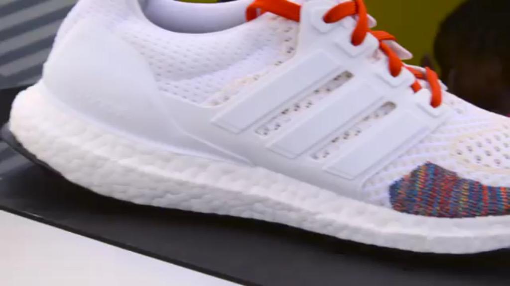 adidas ultra boost white red multicolor