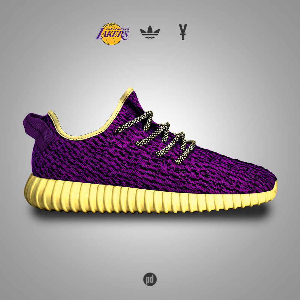 lakers yeezy