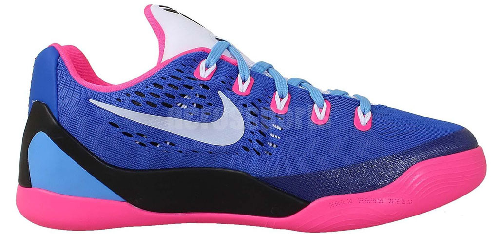 kobe shoes pink and blue