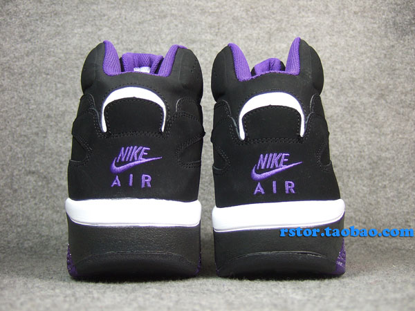 Nike Air Force 180 High Black Court Purple Rave Pink White 537330-017 (10)