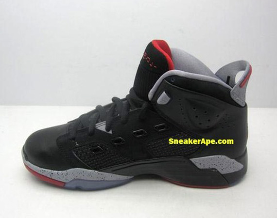 Air Jordan 6-17-23 - Black/Varsity Red 