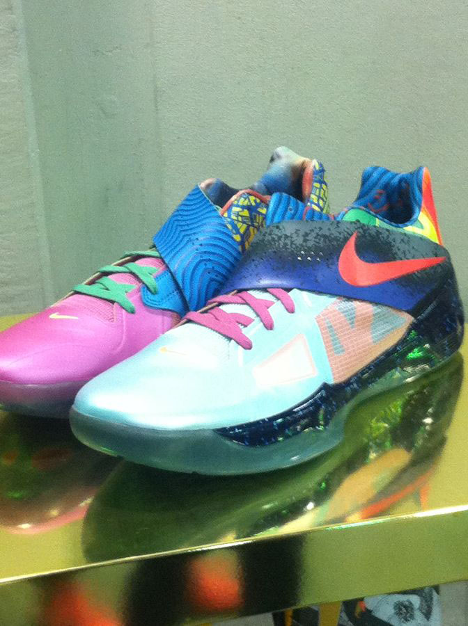 Randy Williams Displays Rare Nike KD Shoes (11)