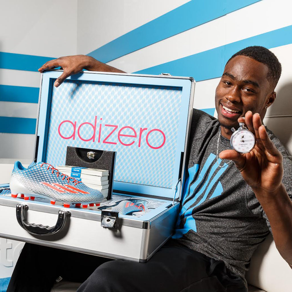 adidas Awards $100k to Brandin Cooks for Running Fastest 40 in adizero 5-Star Cleats